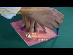 繊維 垂直炎検査器 防護衣装 LCDディスプレイ 36kg