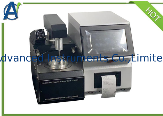 ASTM D92 Fully Automatic Cleveland Open Cup Flash Point tester with LCD screen