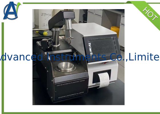 ASTM D92 Fully Automatic Cleveland Open Cup Flash Point tester with LCD screen