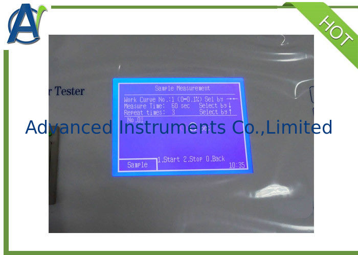 ASTM D4294 Sulfur In Oil Testing Equipment by X-Ray Fluorescence Method