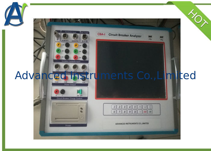 Circuit Breaker Timing Testing Equipment With Contact Resistance Test Function