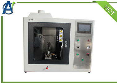 NFPA 701のパート1小規模の飾り布の燃焼性テスト器具